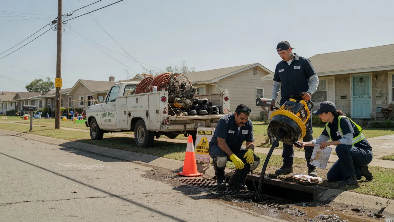 Drain Cleaning in Mineral Wells, TX near me